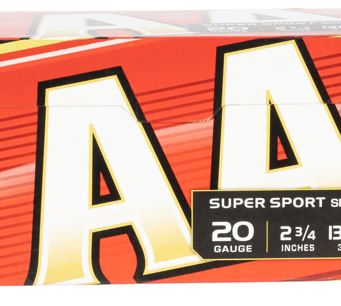 Winchester Ammo AASC207VP AA Sporting Clay 20Gauge 2.75" 7/8oz 7.5Shot 100 Bx/2 Case *Value Pack