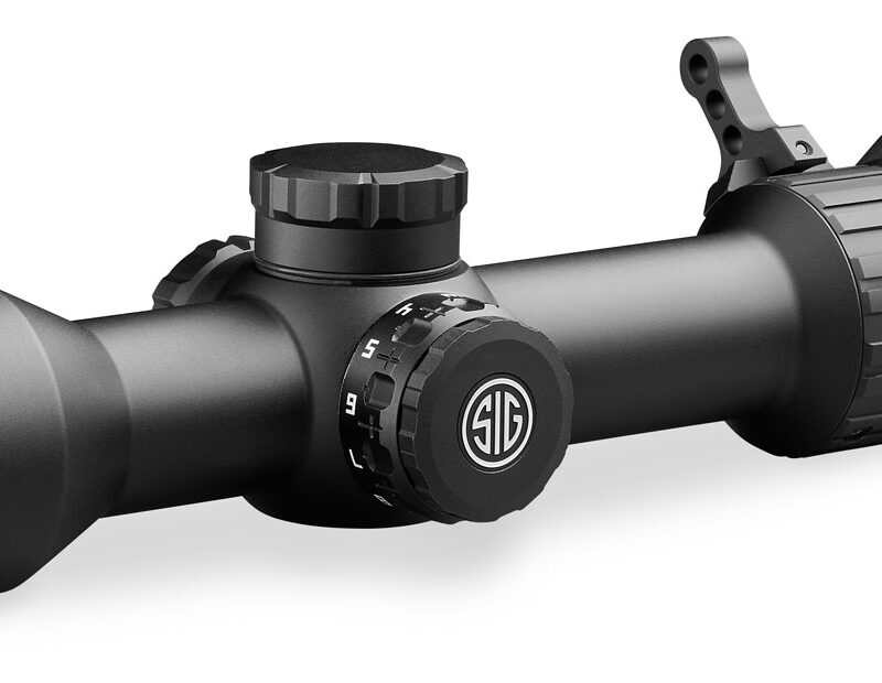Sig Sauer Electro-Optics SOSBDX621 Sierra6BDX 2  Black Anodized 2-12x40mm 30mm Tube Illuminated BDX-R2 Reticle