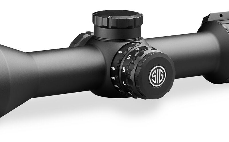 Sig Sauer Electro-Optics SOSBDX631 Sierra 6 BDX 2 Black Anodized 3-18x44mm 30mm Tube Illuminated BDX-R2 Reticle