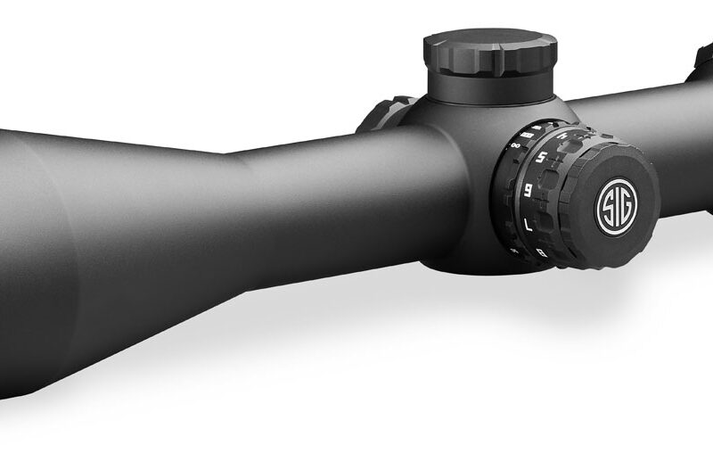 Sig Sauer Electro-Optics SOSBDX651 Sierra 6 BDX 2 Black Anodized 5-30x56mm 34mm Tube Illuminated BDX-R2 Reticle