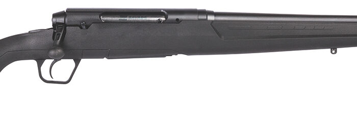 Savage Arms 57473 Axis  Compact 6.5 Creedmoor 4+1 20" Matte Black Button Rifled Barrel & Receiver Drilled & Tapped, Matte Black Fixed Synthetic Stock, Right Hand