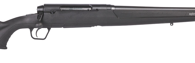 Savage Arms 57473 Axis  Compact 6.5 Creedmoor 4+1 20" Matte Black Button Rifled Barrel & Receiver Drilled & Tapped, Matte Black Fixed Synthetic Stock, Right Hand