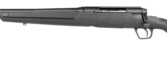 Savage Arms 57518 Axis II  Full Size 7mm-08 Rem 4+1 22" Matte Black Sporter Barrel, Matte Black Carbon Steel Receiver Drilled & Tapped, Matte Black Fixed Synthetic Stock, Left Hand