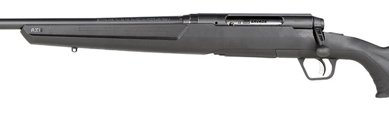 Savage Arms 57518 Axis II  Full Size 7mm-08 Rem 4+1 22" Matte Black Sporter Barrel, Matte Black Carbon Steel Receiver Drilled & Tapped, Matte Black Fixed Synthetic Stock, Left Hand