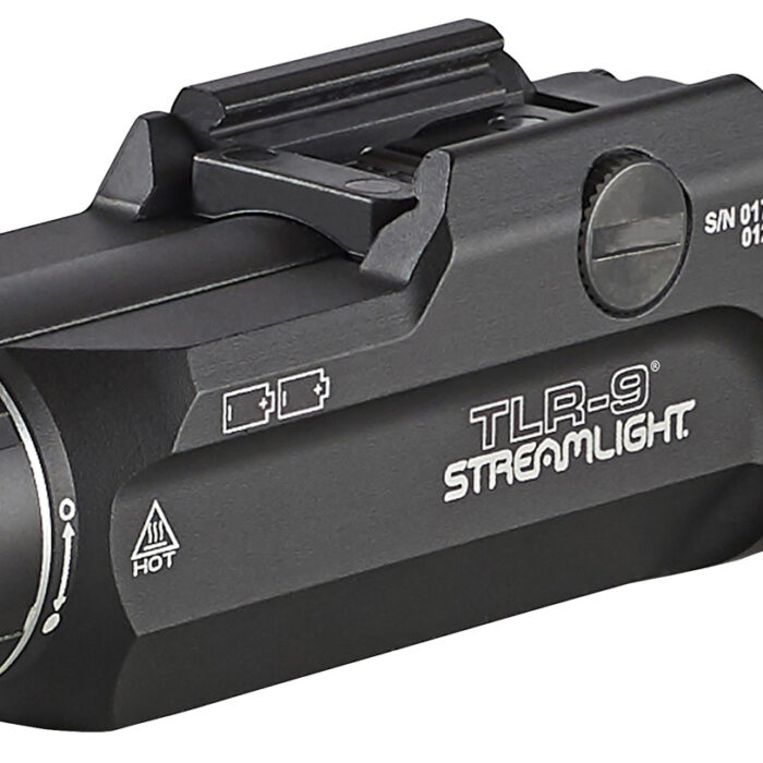 Streamlight 69464 TLR-9 Gun Light  Black Anodized 1,000 Lumens White LED