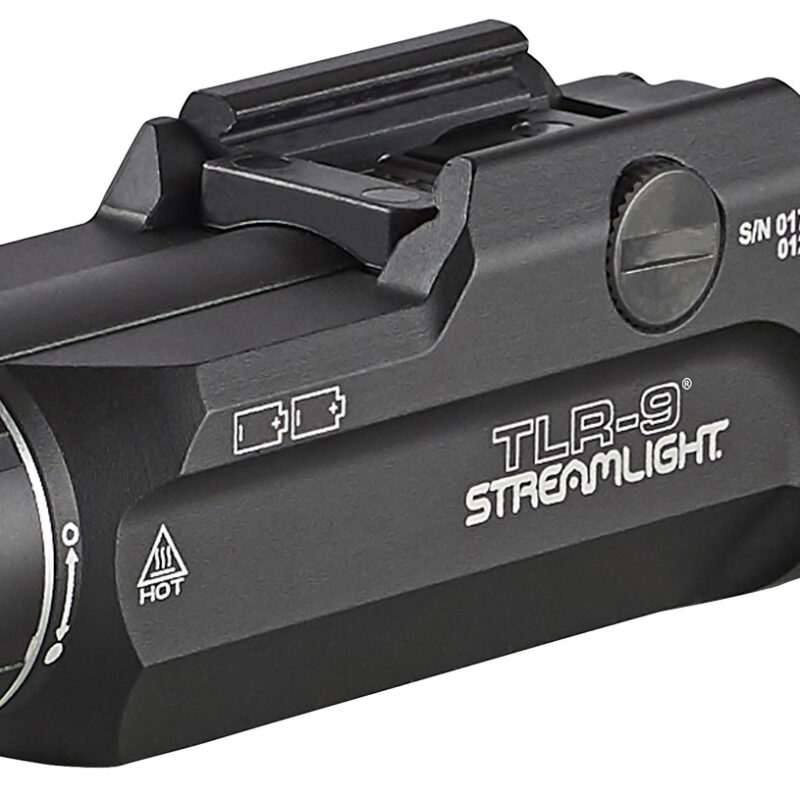 Streamlight 69464 TLR-9 Gun Light  Black Anodized 1,000 Lumens White LED