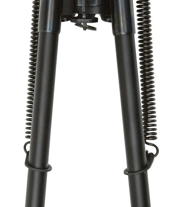 Allen 2188 Bozeman  Rifle Bipod Black Aluminum w/Sling Swivel Mount, Rubber Feet & 9-13" Vertical Adjustment
