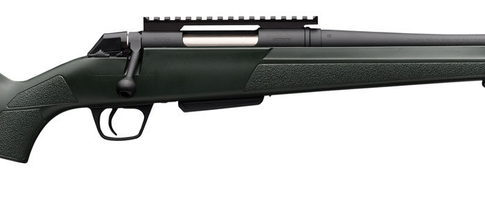 Winchester Repeating Arms 535757289 XPR Stealth 6.5 Creedmoor Caliber with 3+1 Capacity, 16.50" Threaded Barrel, Black Perma-Cote Metal Finish & Green Synthetic Stock Right Hand (Full Size)