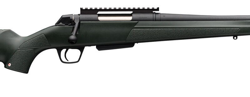 Winchester Repeating Arms 535757289 XPR Stealth 6.5 Creedmoor Caliber with 3+1 Capacity, 16.50" Threaded Barrel, Black Perma-Cote Metal Finish & Green Synthetic Stock Right Hand (Full Size)