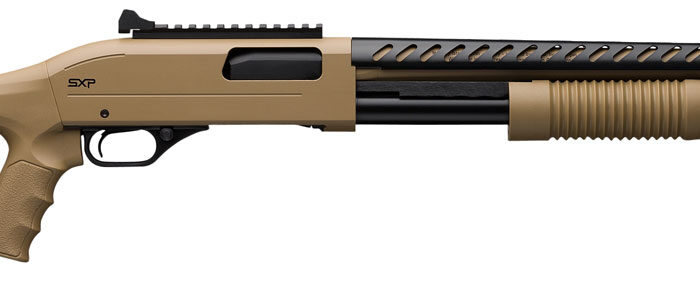 Winchester Repeating Arms 512410395 SXP Extreme Defender 12 Gauge 3" 18" 5+1 Flat Dark Earth Rec/Barrel Flat Dark Earth Fixed Pistol Grip with Adjustable Comb Stock