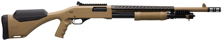 Winchester Repeating Arms 512410395 SXP Extreme Defender 12 Gauge 3" 18" 5+1 Flat Dark Earth Rec/Barrel Flat Dark Earth Fixed Pistol Grip with Adjustable Comb Stock