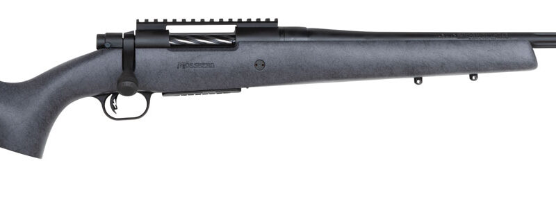 Mossberg 28103 Patriot Long Range Hunter 6.5 Creedmoor Caliber with 5+1 Capacity, 22" Threaded/Fluted Barrel, Matte Blued Metal Finish & Sniper Gray Fixed Monte Carlo Stock Right Hand (Full Size)