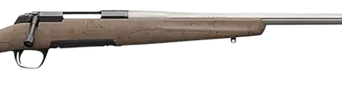 Browning 035514295 X-Bolt Western Hunter Long Range 30 Nosler 4+1 26" MB Matte Blued Spider Webbed Flat Dark Earth Cerakote Hard Core Fiber-Fusion with Adjustable Comb Stock Right Hand (Full Size)