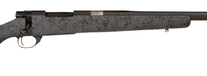 Howa HSCF65CGRY M1500 HS Precision 6.5 Creedmoor 5+1 24" Black Carbon Fiber Steel Barrel, Black Steel Receiver, Gray w/Black Webbing HS Precision Synthetic Stock