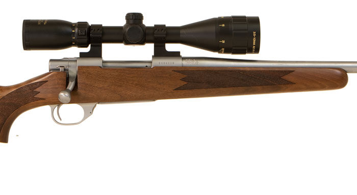 Howa HWH65CTS M1500 Standard Hunter 6.5 Creedmoor 5+1 22" Stainless Steel Threaded Barrel, Stainless Steel Receiver, Fixed Walnut Stock, *Scope Not Included*