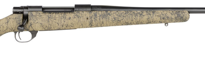 Howa HHS43533 M1500 HS Precision 300 PRC 3+1 24" Threaded Barrel, Black Steel Receiver, Green w/Black Webbing HS Precision Synthetic Stock