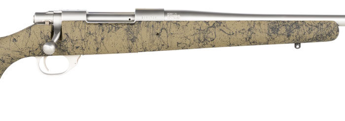 Howa HHS63113 M1500 HS Precision 308 Win 5+1 22", Stainless Steel Metal Finish & Green Black Webbed Fixed HS Precision Stock