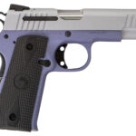 Citadel CIT380OLALA M1911 Baby Compact Frame 380 ACP 7+1, 3.75" Stainless Steel Barrel, Silver Serrated Steel Slide, Crushed Orchard Cerakote Aluminum Frame w/Beavertail, Ambidextrous 1 123269