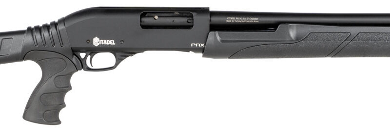 Citadel FRPAX1220 CDP Force Tactical Pump 12 Gauge 3+1 3" 20" Barrel, Matte Black Metal Finish, Synthetic Pistol Grip Stock w/Ventilated Recoil Pad