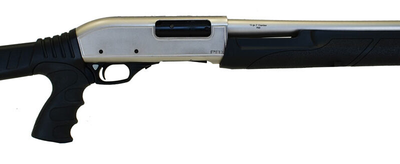 Citadel FRPAX1220NKL CDP Force Tactical Pump 12 Gauge 3+1 3" 20"  Silver Marinecote Barrel, Steel Receiver w/Silver Marinecote Finish, Synthetic Pistol Grip Stock
