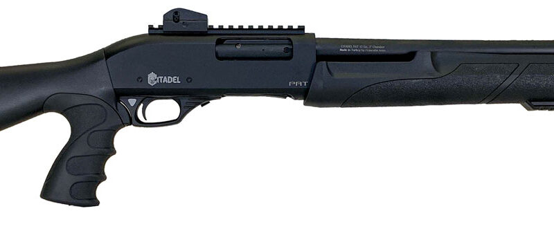 Citadel FRPAT1220 CDA Force Tactical Pump 12 Gauge 3+1 3" 20"  Barrel, Steel Receiver, Matte Black Metal Finish, Optics Ready Picatinny Rail, Synthetic Pistol Grip Stock
