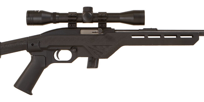 Citadel CIT22LRBMM Trakr  Full Size 22 LR 10+1 18" Blued Steel Barrel, Black Steel Receiver, Black Synthetic Stock, Nikko Stirling Mountmaster