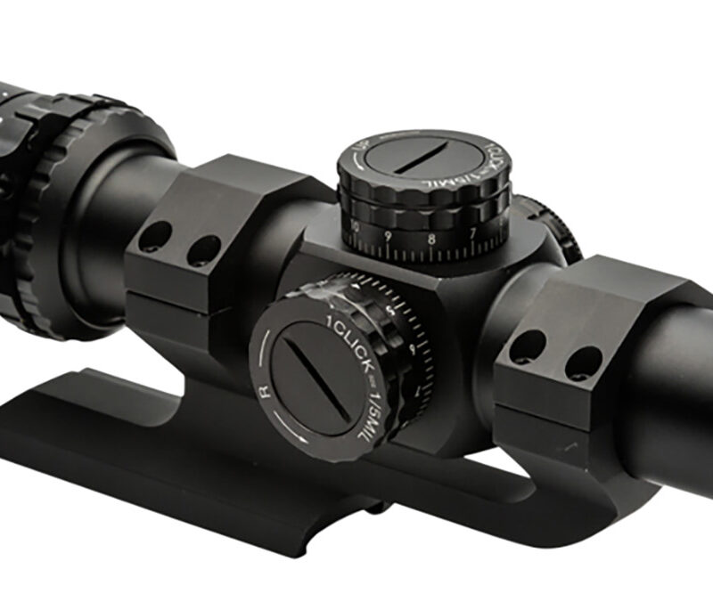 Firefield FF13070K RapidStrike  Matte Black 1-6x 24mm 30mm Tube Dual Illuminated (Red/Green/Black)  Circle Dot Reticle