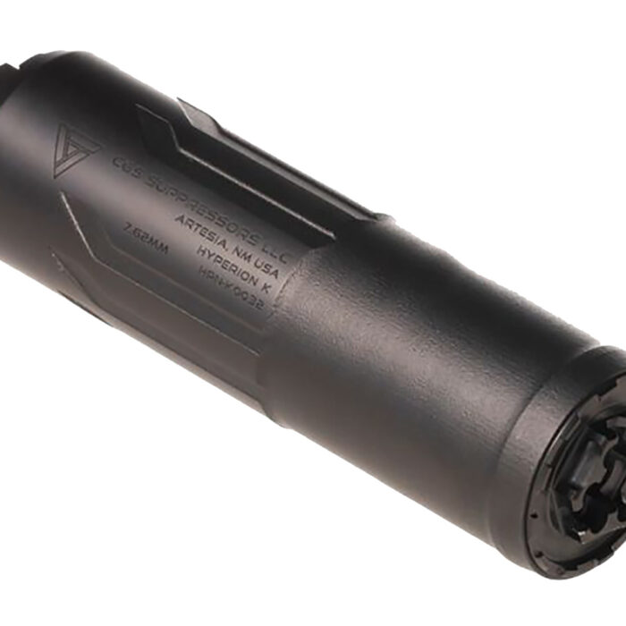 CGS SUPPRESSORS CGSHELIOS556DT Helios DT 5.56x45mm NATO 6.37" Black Anodized 1.75"
