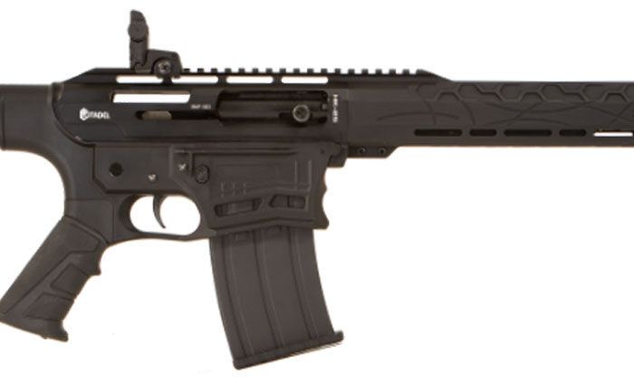Citadel CBOSS2512 Boss25  12 Gauge Semi-Auto 3" 5+1 18.75" Black Steel Threaded Barrel, Black Picatinny Rail Aluminum Receiver, Picatinny Handguards, Black Adj Cheek Riser Synthetic Stock
