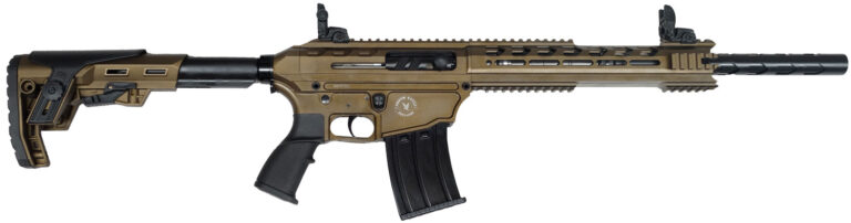 Silver Eagle Arms TACPROB Tac Pro  12 Gauge Semi-Auto 3" 5+1 18.50" Bronze Cerakote Steel Threaded Barrel, Bronze Cerakote Aluminum Receiver w/Picatinny Rail, Black Synthetic Stock