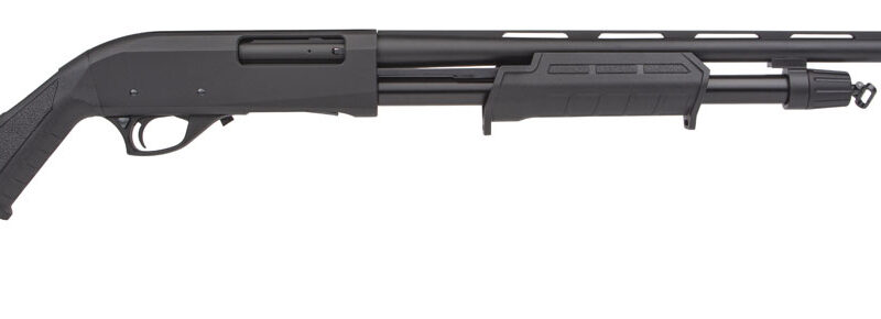 Rock Island PA20H26 All Generations  20 Gauge 3" 5+1 26" Black Anodized Contoured/Smooth Bore/Vent Rib Barrel, Black Fixed w/Adjustable Cheek Rest Stock