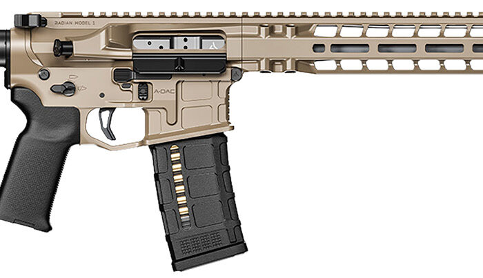 Radian Weapons R0535 Model 1 Carbine 223 Wylde 30+1 14.50" Pinned & Welded Barrel, FDE Billet Rec/M-Lok Handgaurd, Magpul Grip & CTR Stock, Dead Air Keymo Flash Hider, Ambi Controls, Vertex Trigger