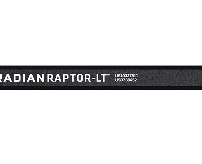 Radian Weapons R0364 Raptor LT Lightweight Ambi Charging Handle, Black, Fits Sig MCX
