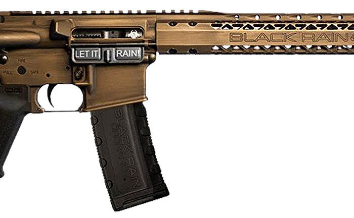 Black Rain BROSS2020FRBB Fission  5.56x45mm NATO 16" 30+1 Bronze Battleworn Cerakote Black Adjustable Magpul MOE Stock