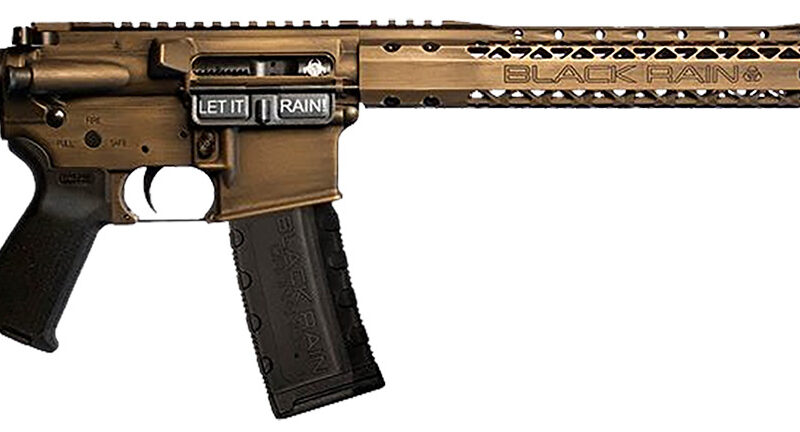 Black Rain BROSS2020FRBB Fission  5.56x45mm NATO 16" 30+1 Bronze Battleworn Cerakote Black Adjustable Magpul MOE Stock