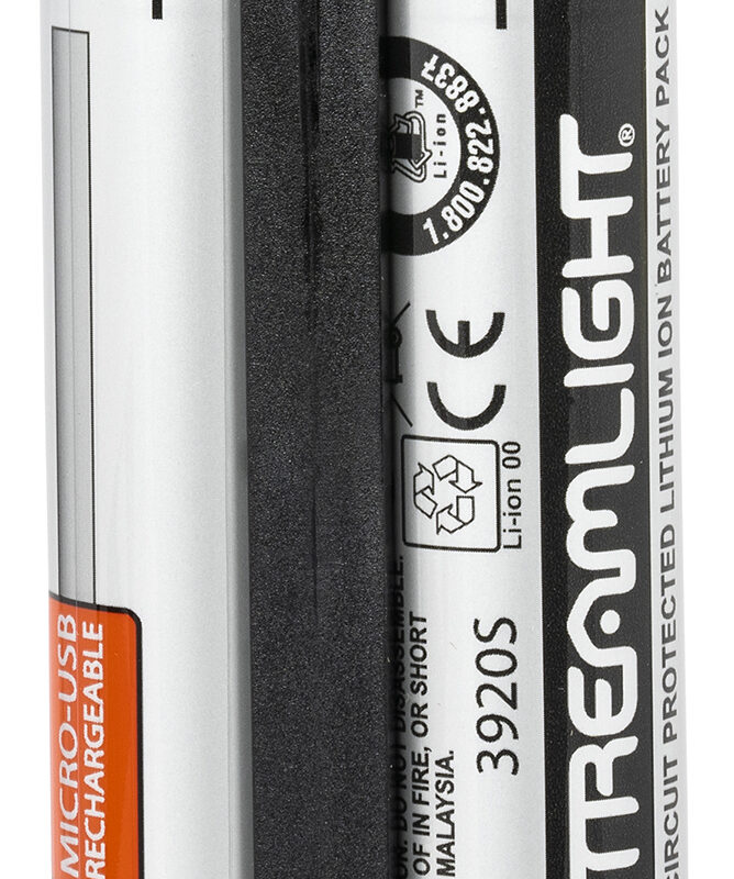 Streamlight 78105 Stinger 2020 Battery Pack  Black/Silver 3.7 Volts 2,600 mAh (2) Single Pack