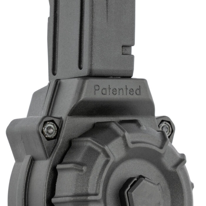 ProMag DRMA36 Standard  30rd Drum 9mm Luger Fits Sig MPX Black DuPont Zytel Polymer