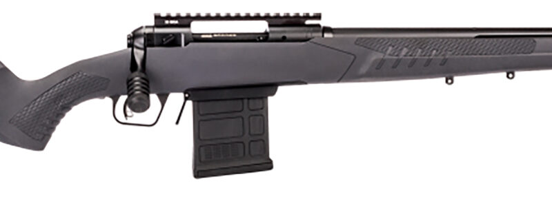 Savage Arms 57770 110 Tactical Full Size 6mm ARC 8+1 18" Matte Black Carbon Steel Barrel, Matte Black Picatinny Rail Carbon Steel Receiver, Adj AccuStock Matte Gray Synthetic Stock, Right Hand