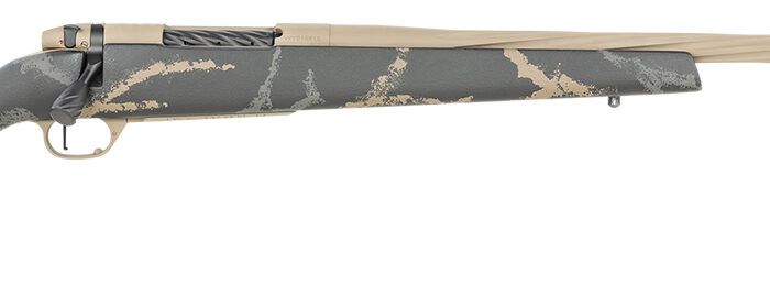 Weatherby MAM05N65CMR6B Mark V Accumark LTD 6.5 Creedmoor 4+1 22" Barrel, Burnt Bronze Cerakote Finish, Gray/Brown Accent Black Fixed Monte Carlo Stock