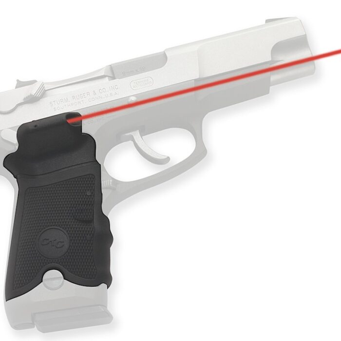Crimson Trace 011190 LG-389 Lasergrips  Black Red Laser Ruger P-Series