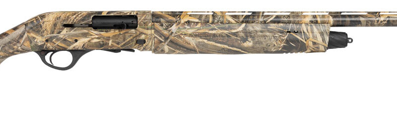 Escort HEPS122805M5 PS  Full Size 12 Gauge Semi-Auto 3" 4+1 28" Realtree Max-5 Vent Rib Barrel, Grooved Aluminum Receiver, Adjustable Realtree Max-5 Synthetic Stock, Right Hand