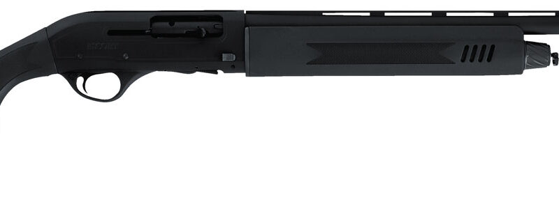 Escort HEPS2022051Y PS Youth 20 Gauge Semi-Auto 3" 4+1 22" Black Vent Rib Barrel, Black Anodized Grooved Aluminum Receiver, Adj LOP & Shim Black Synthetic Stock, Right Hand