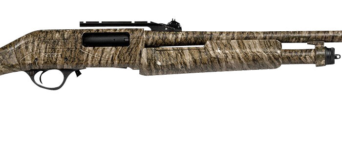 Escort HEFH1224TRBL Field Hunter Turkey Full Size 12 Gauge Pump 3" 4+1 24" Mossy Oak Bottomland Steel Barrel, Grooved Aluminum Receiver, Fixed Mossy Oak Bottomland Synthetic Stock, Right Hand