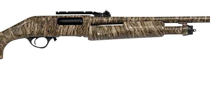 Escort HEFH1224TRBL Field Hunter Turkey Full Size 12 Gauge Pump 3" 4+1 24" Mossy Oak Bottomland Steel Barrel, Grooved Aluminum Receiver, Fixed Mossy Oak Bottomland Synthetic Stock, Right Hand