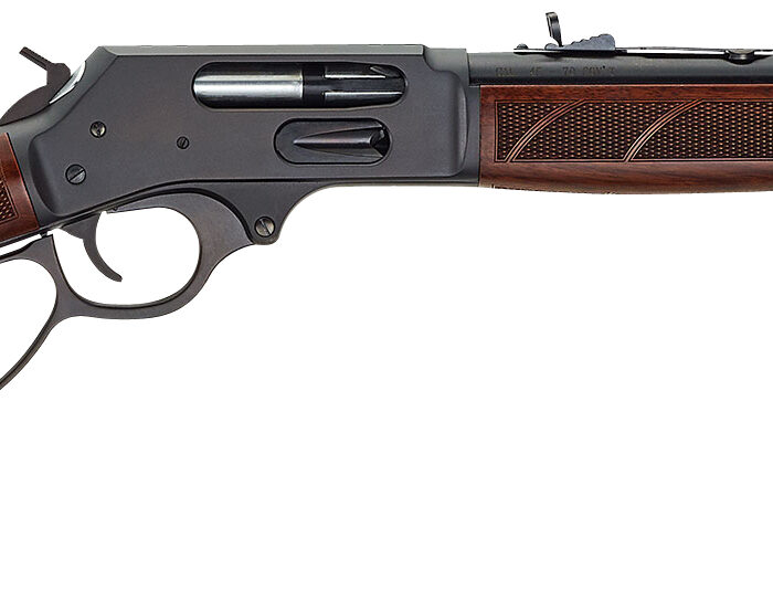 Henry H010G Side Gate  Full Size 45-70 Gov 4+1 18.43" Blued Steel Barrel, Blued Steel Receiver, American Walnut Stock Right Hand