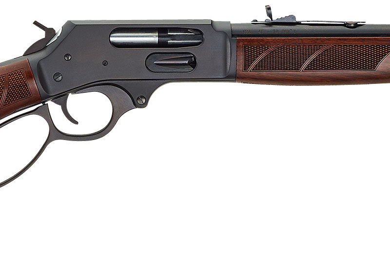 Henry H010G Side Gate  Full Size 45-70 Gov 4+1 18.43" Blued Steel Barrel, Blued Steel Receiver, American Walnut Stock Right Hand