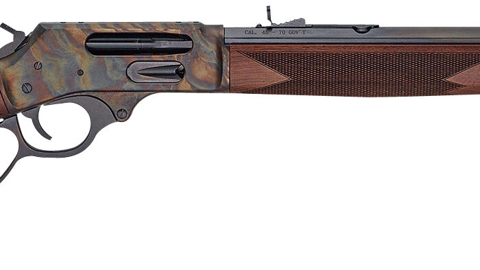 Henry H012GCCC Big Boy Side Gate Full Size 45 Colt (Long Colt) 10+1 20" Blued Octagon Barrel, Color Case Hardened Steel Receiver, American Walnut Stock Right Hand