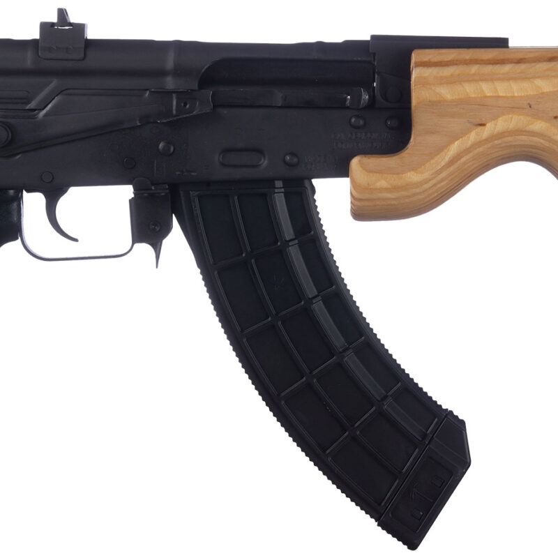 Century Arms HG2797N Draco Micro 7.62x39mm 30+1 6.25" Black Threaded Barrel, Black Steel Receiver, Black Polymer Grip, Right Hand, Includes Magazine