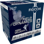 Fiocchi 283HV6 Field Dynamics High Velocity 28Gauge 3" 1oz 6Shot 25 Per Box/10 Case 1 129246