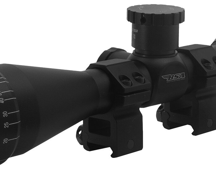 BSA 303039X40AOWRTB Sweet 30-30 Black Matte 3-9x 40mm AO 1" Tube 30/30 Reticle